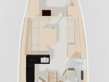 Bareboat Rental Sailboat Hanse with a boat licence