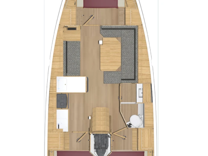 Sailboat rental in Marseille - Bavaria Bavaria C38