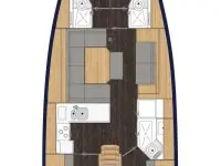 Bareboat Rental Sailboat Bavaria with a boat licence