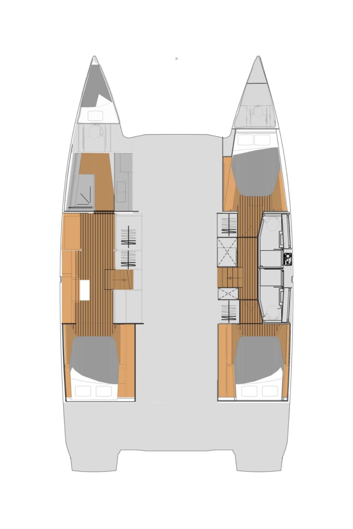 Bareboat Rental Catamaran Fountaine Pajot with a boat licence