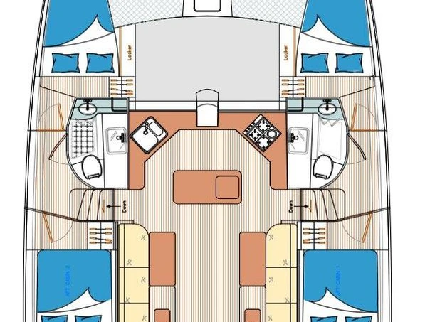 Island Spirit Yachts Island Spirit 410 charter bareboat or captained in  Mai Khao