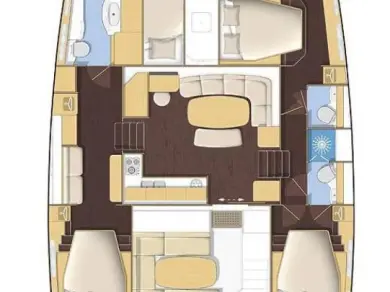 Catamaran rental in Rogoznica - Lagoon Lagoon 421