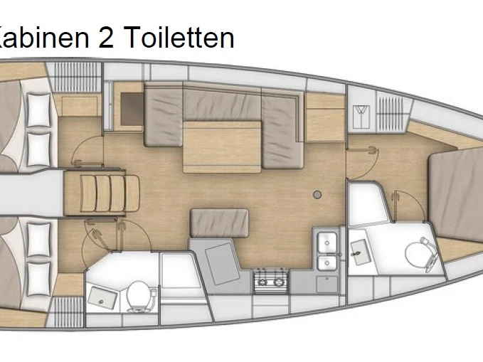 Boat rental Bénéteau Oceanis 40.1 in Primošten on Samboat