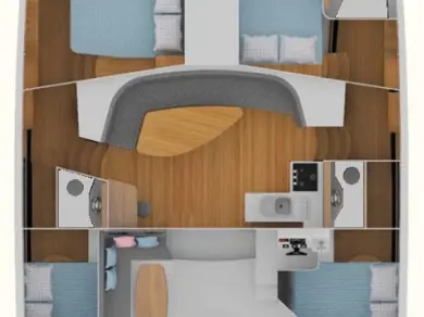 Catamaran rental with or without captain CatFlash 43 Paraty