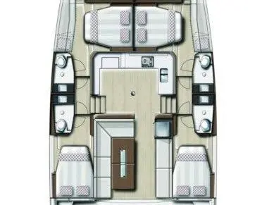 Bali Bali Catspace Voile charter bareboat or captained in  Göcek