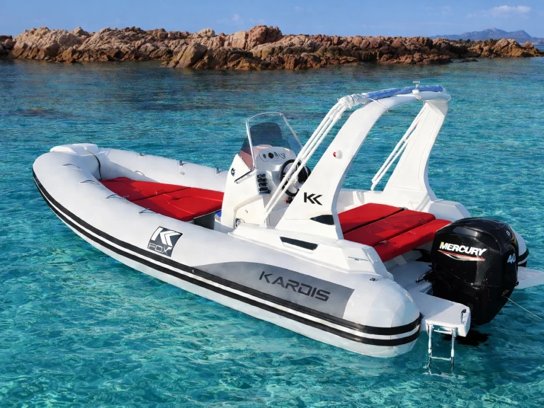 Bareboat Rental RIB Kardis with a boat licence