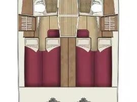 Luxury Yacht rental in Biograd na Moru - Sas Vektor ADRIANA 44