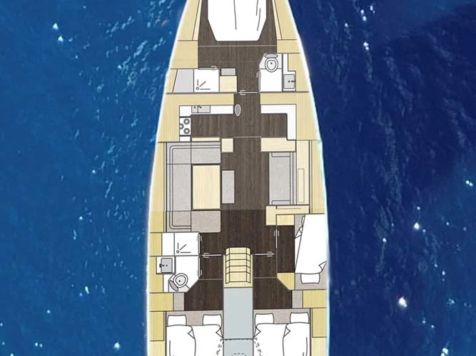 Sailboat rental in Trogir - Bavaria Bavaria C57