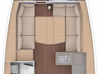 Yacht charter Biograd na Moru cheap Dufour 390