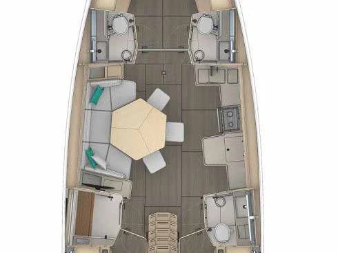 Yacht charter Trogir cheap Dufour 44