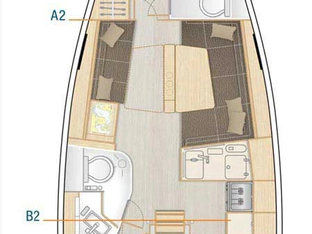Hanse Hanse 388 in Šibenik on SamBoat