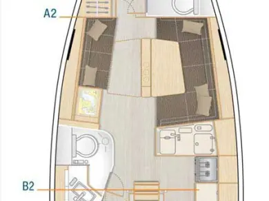 Hanse Hanse 388 in Šibenik on SamBoat