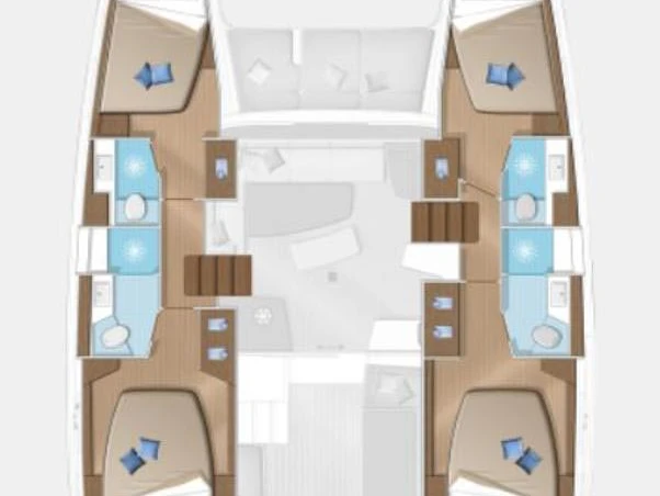 Catamaran rental in Šibenik - Lagoon Lagoon 42