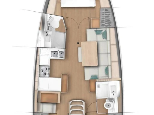 Sailboat for rent Biograd na Moru at the best price