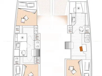 Catamaran rental with or without captain Excess Palma de Mallorca