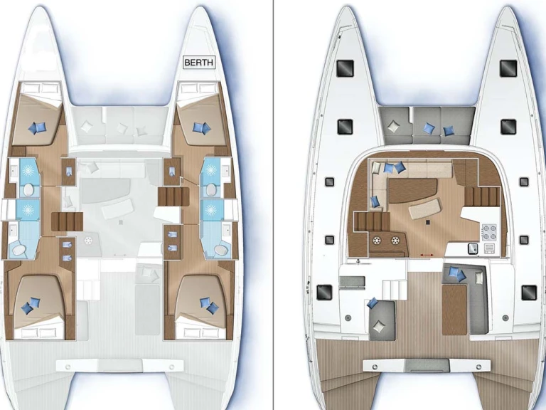 Catamaran rental with or without captain Lagoon Marmaris (district)