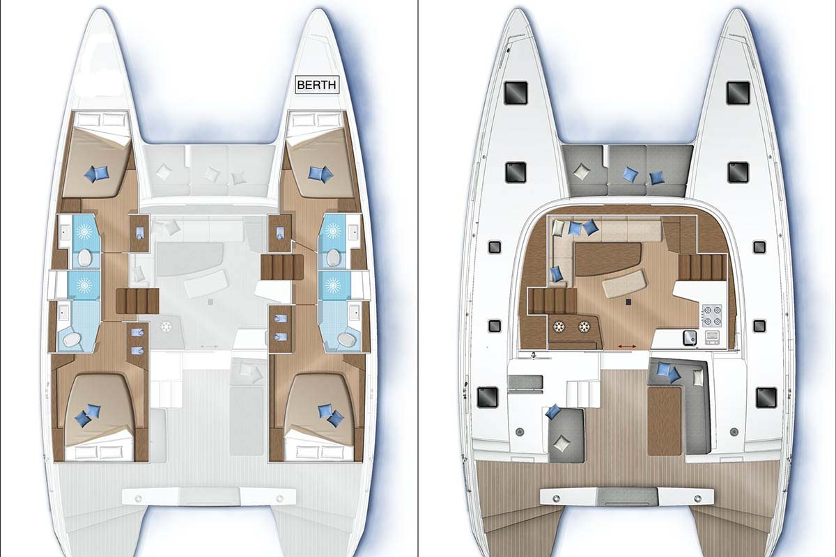 Catamaran rental with or without captain Lagoon Marmaris (district)