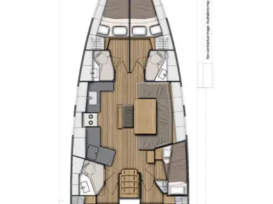 Sailboat rental with or without captain Bénéteau Seget Donji