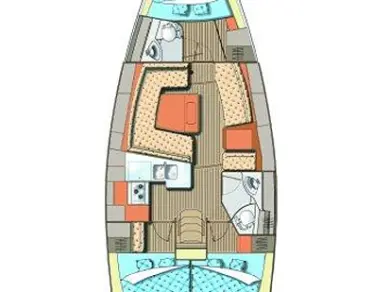 Elan Impression 384 charter bareboat or captained in  Kos