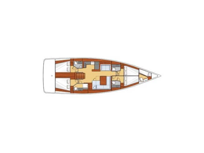 Bareboat Rental Sailboat Bénéteau with a boat licence