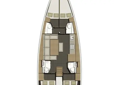 Sailboat rental with or without captain Dufour Biograd na Moru