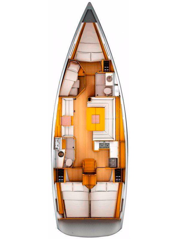 Jeanneau Sun Odyssey 439 in Sukošan on SamBoat