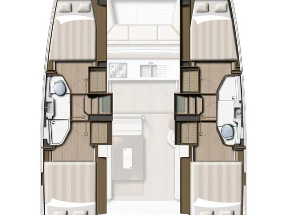 Bali Bali Catsmart charter bareboat or captained in  Skradin
