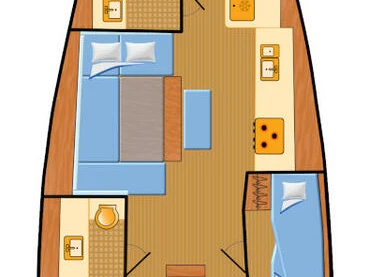 Sailboat rental in Pula - Dufour Dufour 430