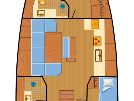 Sailboat rental in Punat - Hanse Hanse 460