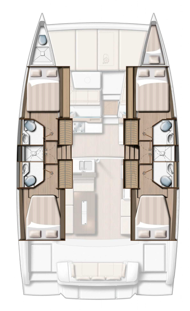 Yacht charter Rogoznica cheap Bali 4.2