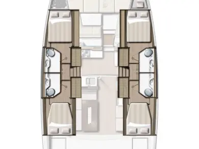 Catamaran rental in Trogir - Bali Bali 4.2