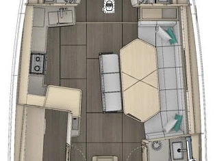 Dufour Dufour 48 charter bareboat or captained in  Sukošan