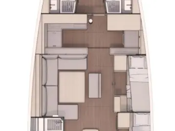 Dufour Dufour 530 in Trogir on SamBoat