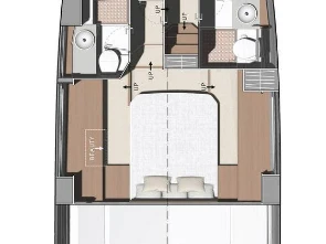 Luxury Yacht rental in Split - Jeanneau Prestige 420 Fly - 2 cab.