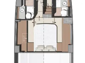 Luxury Yacht rental in Split - Jeanneau Prestige 420 Fly - 2 cab.