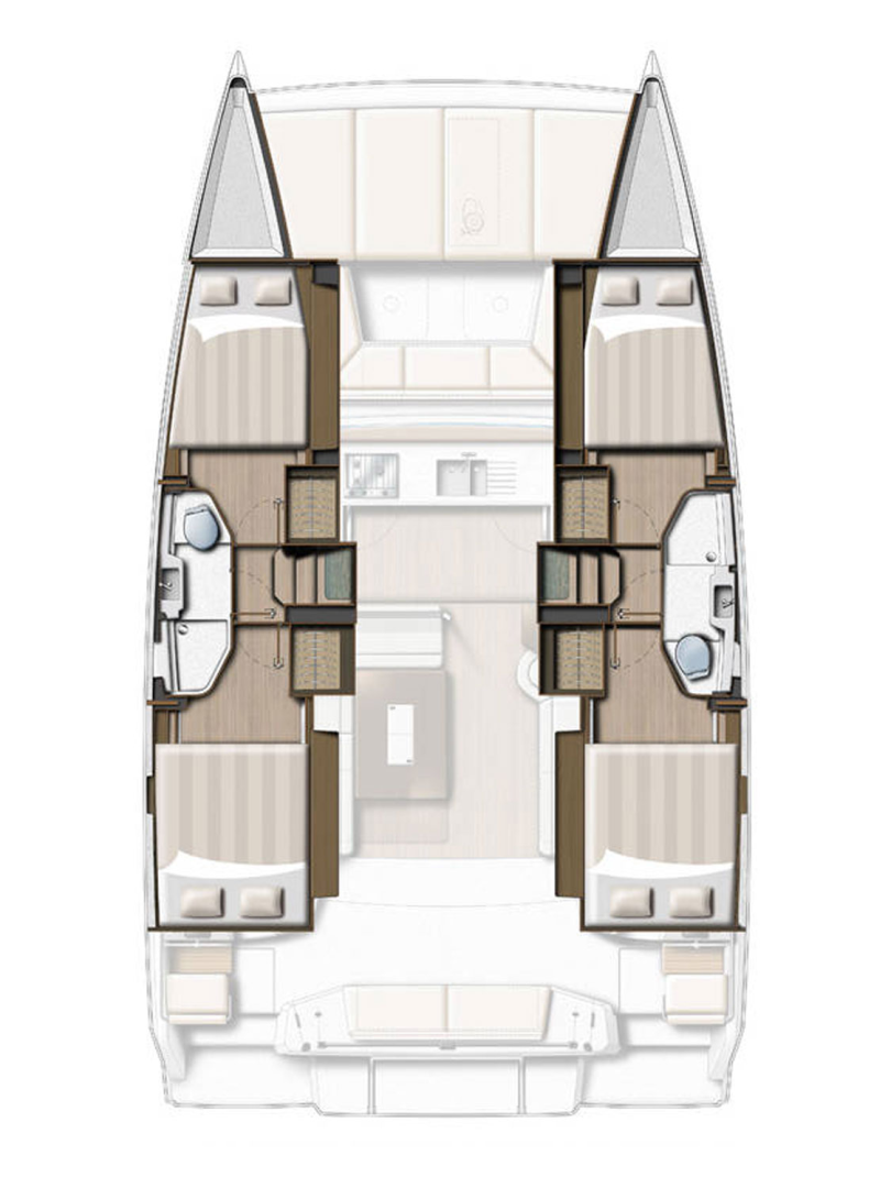Catamaran for rent Komolac at the best price