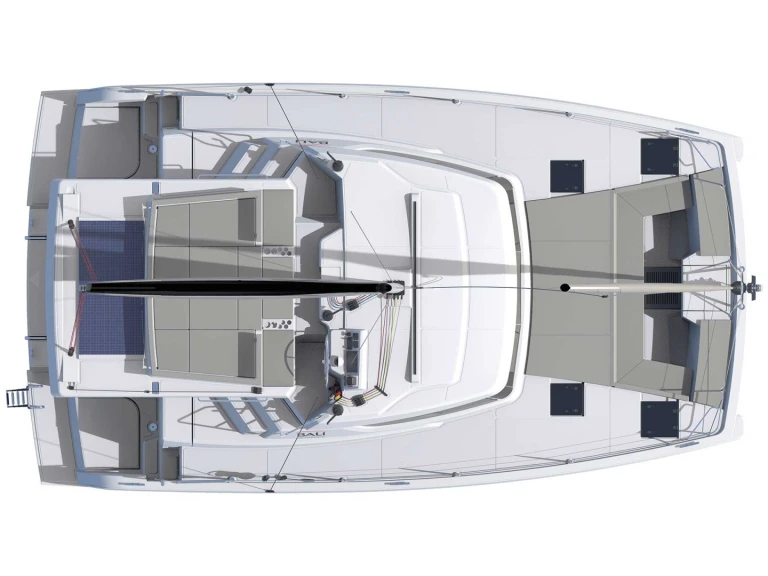 Catamaran rental in Biograd na Moru - Bali Bali Catspace Voile