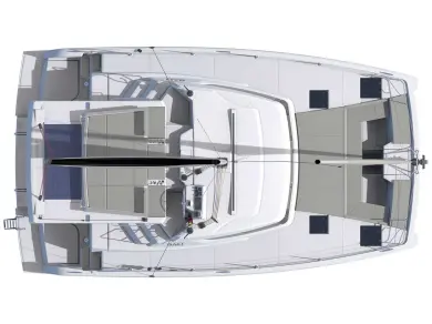 Catamaran rental in Biograd na Moru - Bali Bali Catspace Voile