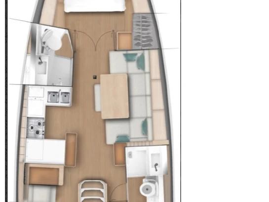 Jeanneau Sun Odyssey 440 in Seget Donji on SamBoat