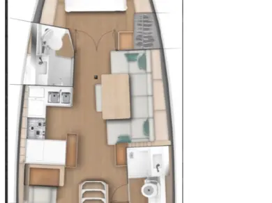 Jeanneau Sun Odyssey 440 in Seget Donji on SamBoat