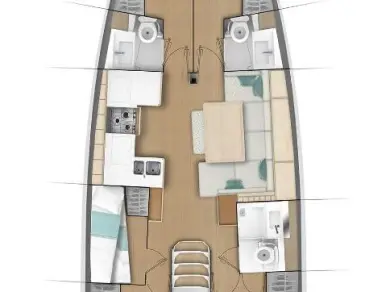 Sailboat rental with or without captain Jeanneau Rogač