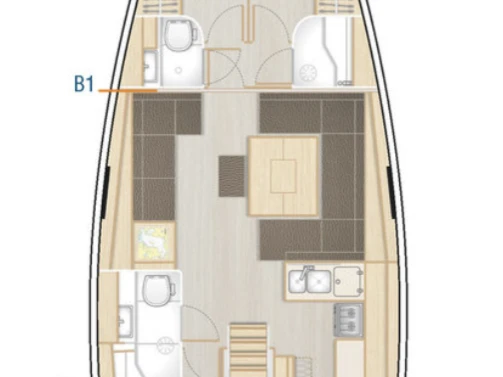 Sailboat for rent Kaštela at the best price