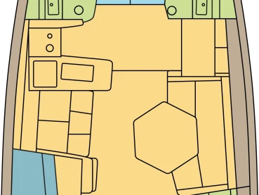 Dufour Dufour 48 charter bareboat or captained in  Seget Donji