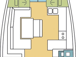 Yacht charter Zaton cheap Oceanis 48