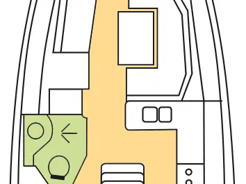 Rent a Jeanneau Sun Odyssey 389 (2R) Komolac