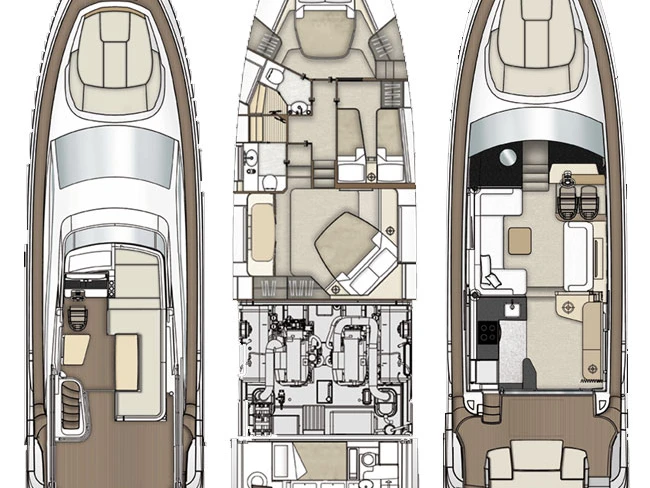 Luxury Yacht for rent Kaštela at the best price