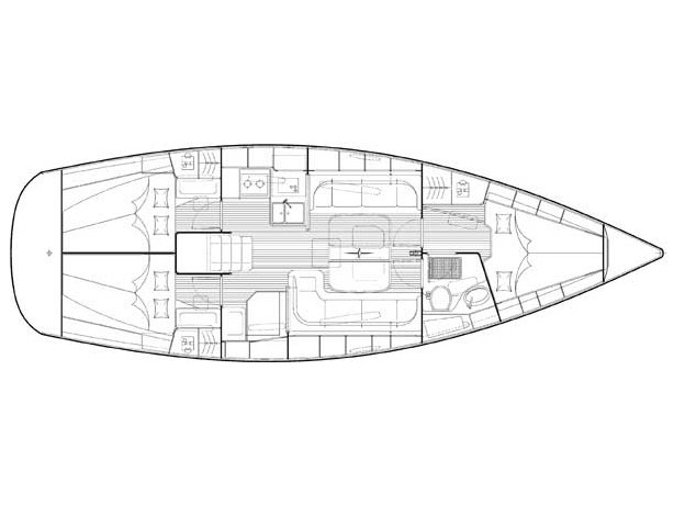 Sailboat rental in Betina - Bavaria Bavaria 38 Cruiser