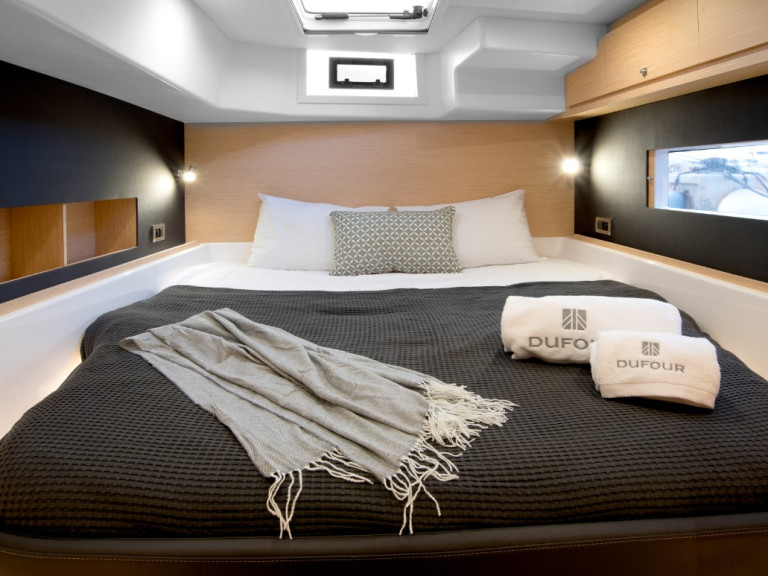 Yacht charter Alimos cheap Dufour 48 CAT