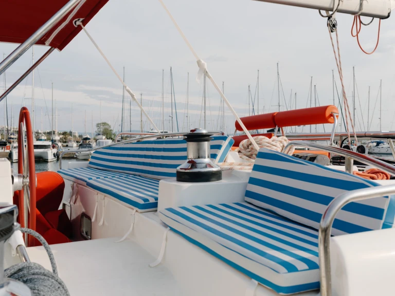 Bareboat Rental Catamaran Lagoon with a boat licence
