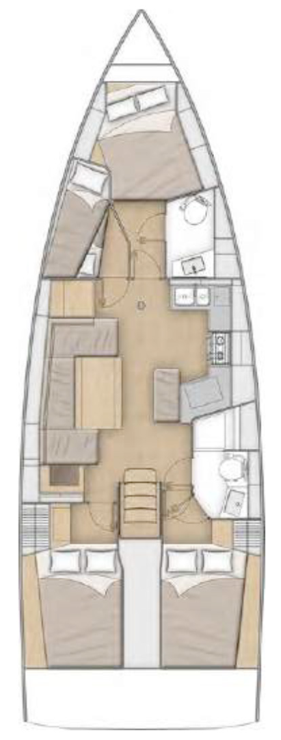 Yacht charter Alimos cheap Oceanis 40.1